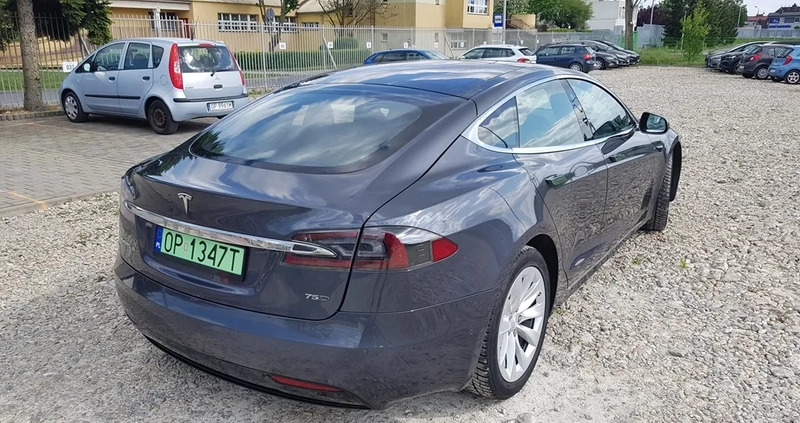 Tesla Model S cena 128700 przebieg: 125209, rok produkcji 2018 z Hrubieszów małe 379